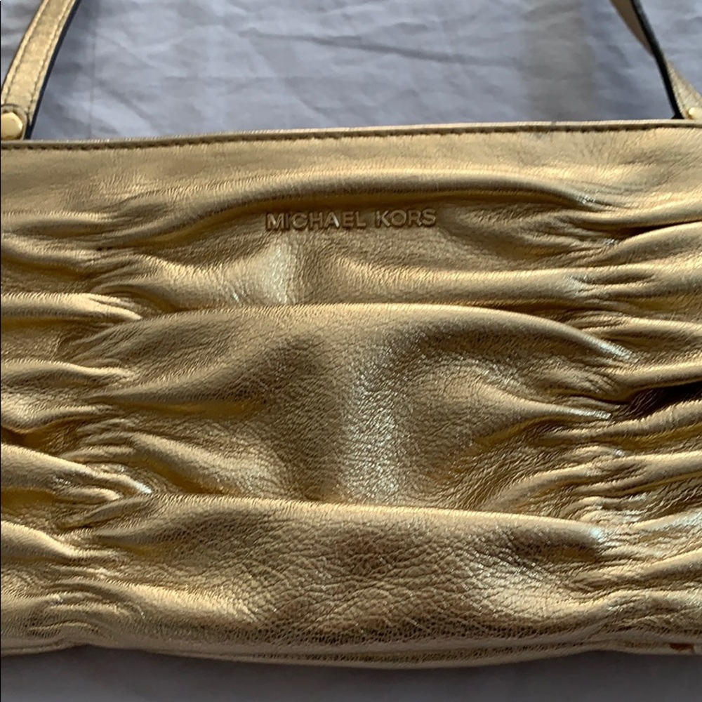 Michael Kors gold bag - Picture 3 of 4